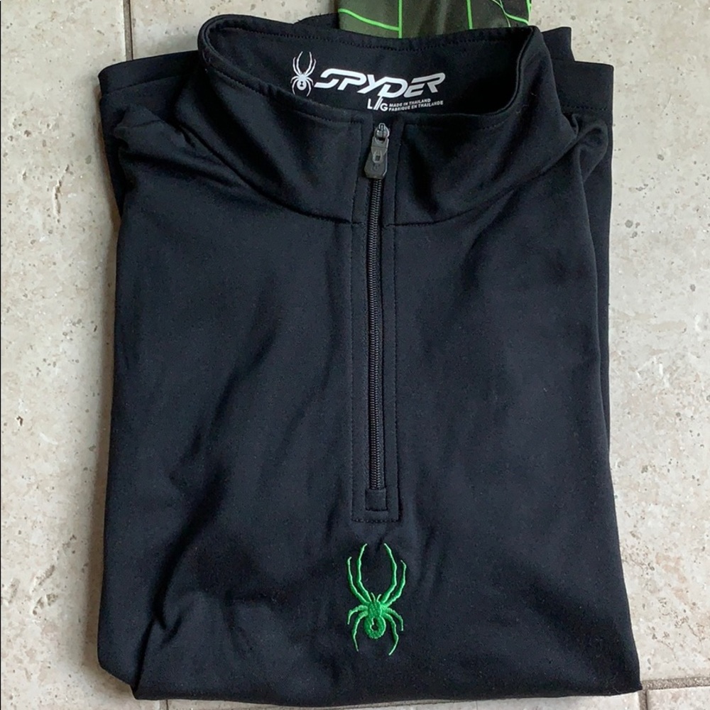 Boys long sleeve base-layer, Spyder, large
